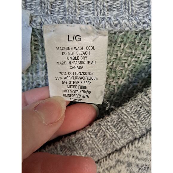 VTG Northern Reflections Grandma Chic Button Up Cardigan Size Large - Picture 5 of 7